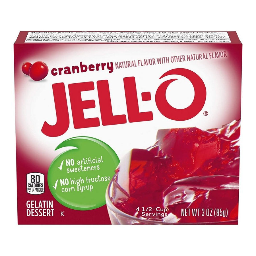 Jell-o Cranberry