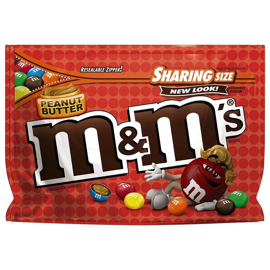M&M's Peanut Butter Big Bag, cioccolatini al burro d'arachidi da 272.2g