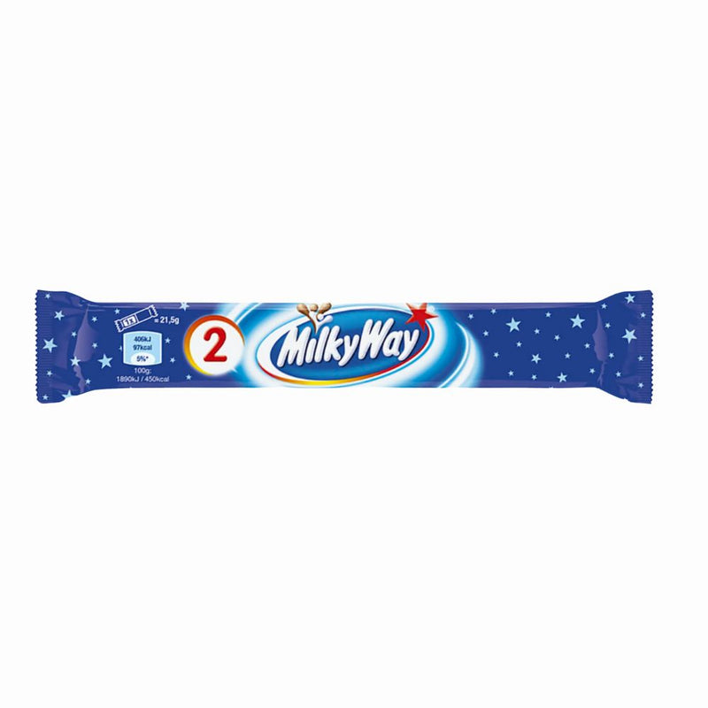 Confezione di due barrette Milkyway Twin da 43g