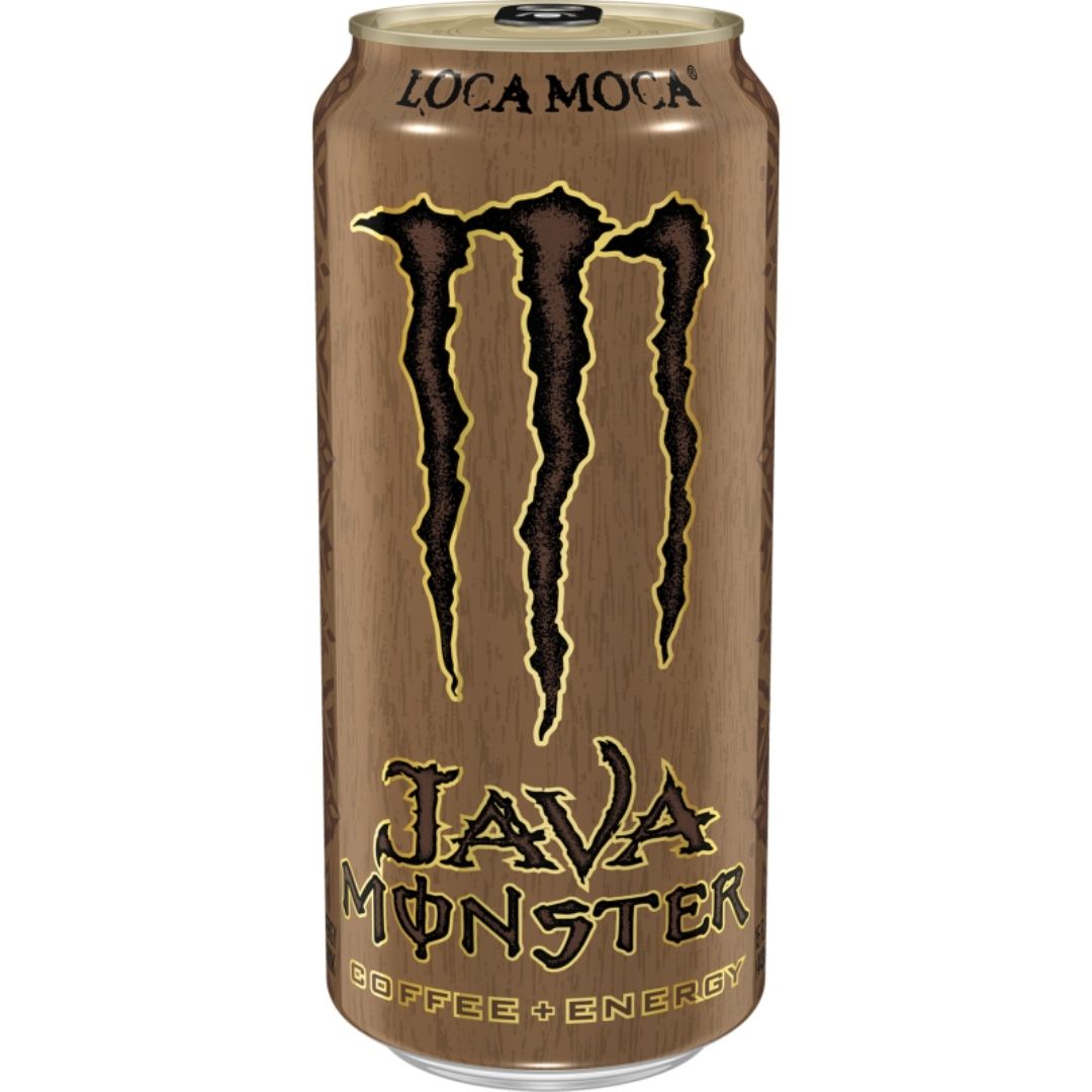 Monster Loca Moca, boisson énergisante au café de 443ml | ENDOMMAGÉE 