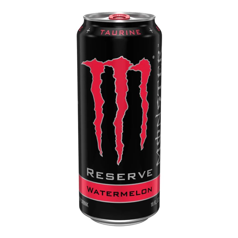 Monster Reserve Watermelon, boisson énergisante à la pastèque de 473ml | ENDOMMAGÉE 