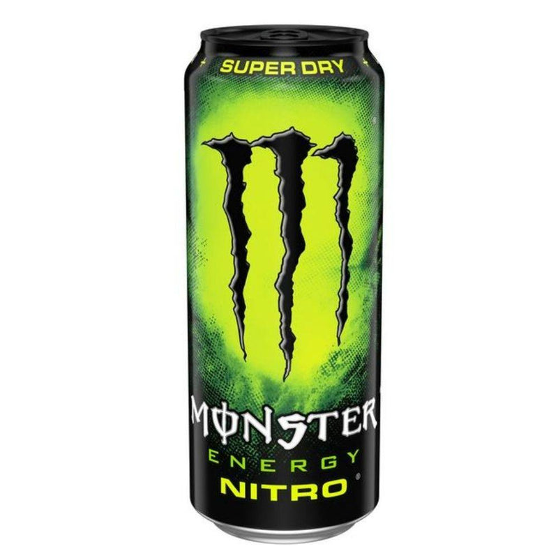 Monster Energy Nitro Super Dry, energy drink azotato con taurina e ginseng da 500ml