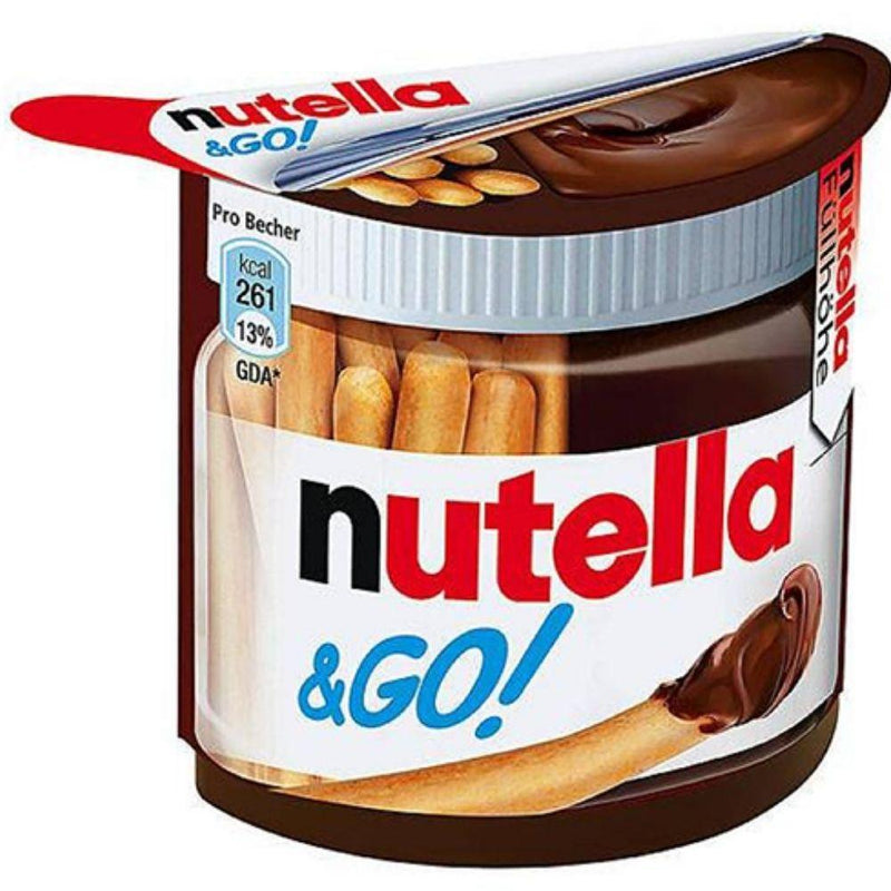 Ferrero Nutella & Go, grissini e crema alla nocciola da48g