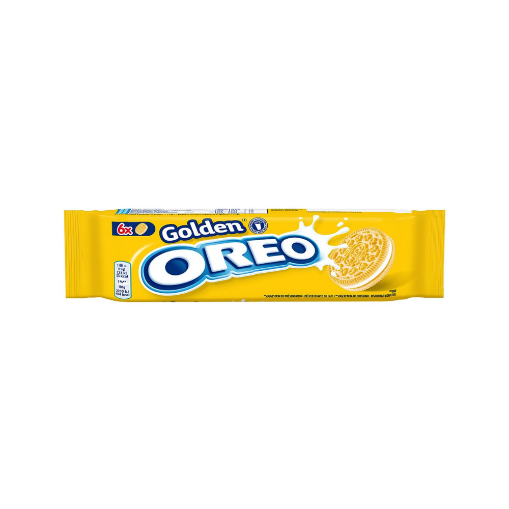 Oreo Golden, biscuits fourrés à la crème à la vanille 66g 