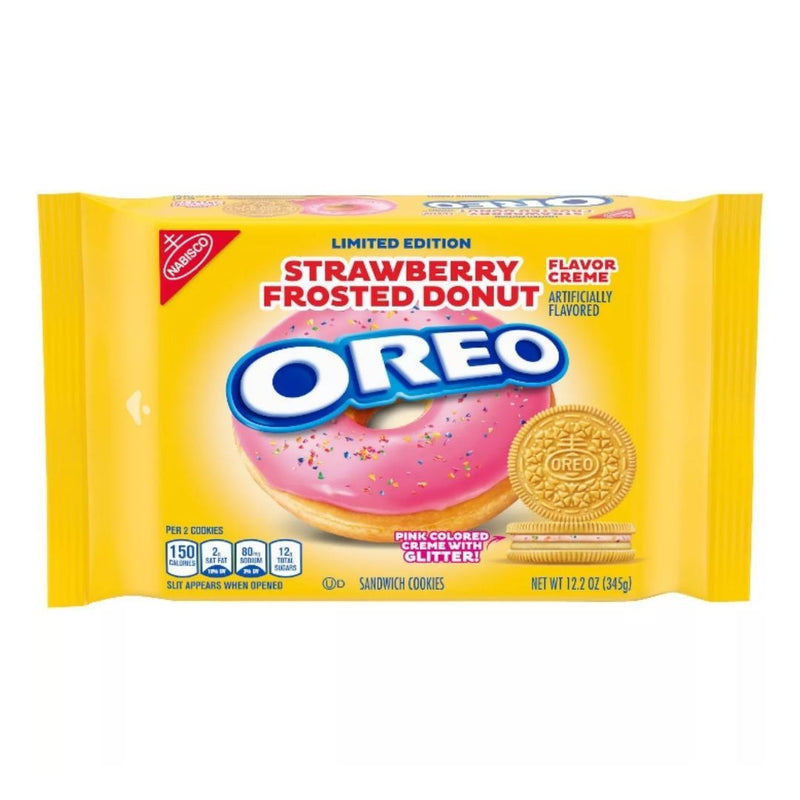 Oreo Strawberry Frosted Donut Limited Edition 