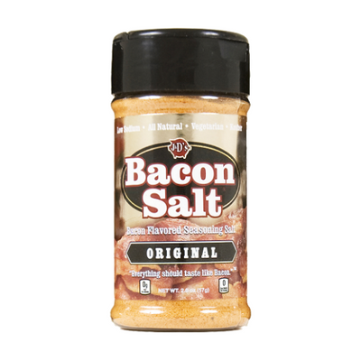 J&D's Original Bacon Salt, confezione di aroma al bacon grigliato da 70g (4045466337377)