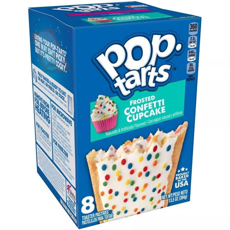 Pop Tarts Frosted Confetti Cupcake