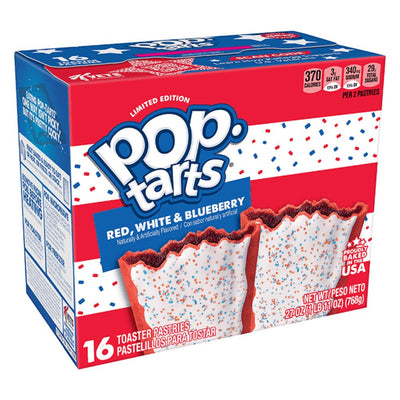 Pop Tarts Red White & Blueberry