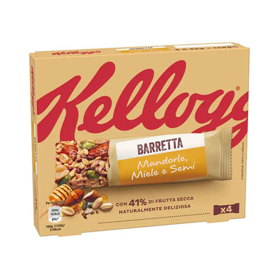 Kellogg's Barrette mandorle, miele e semi