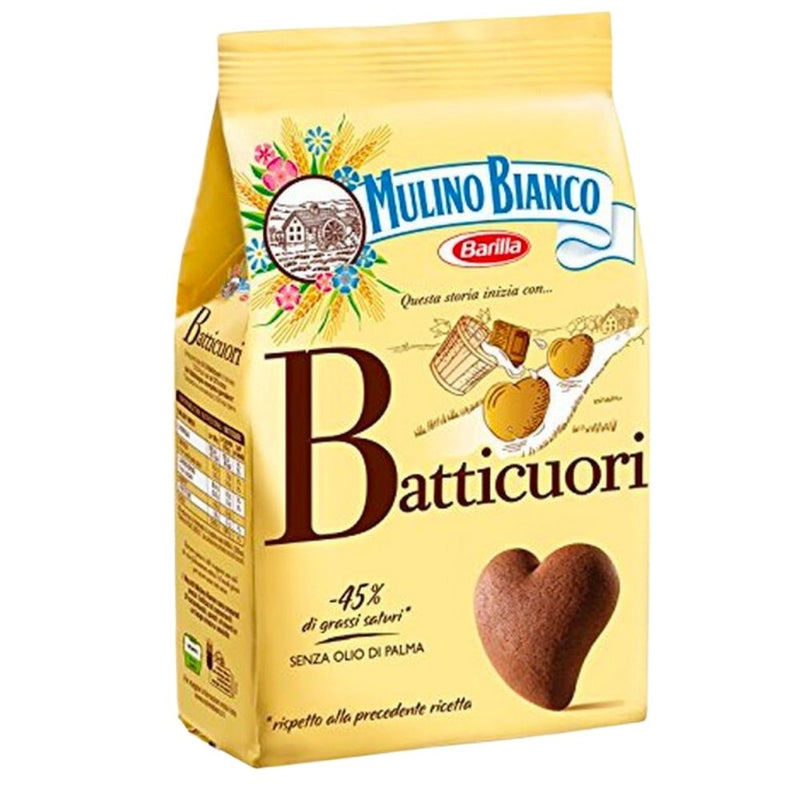 Confezione da 350g di biscotti Batticuori Mulino bianco