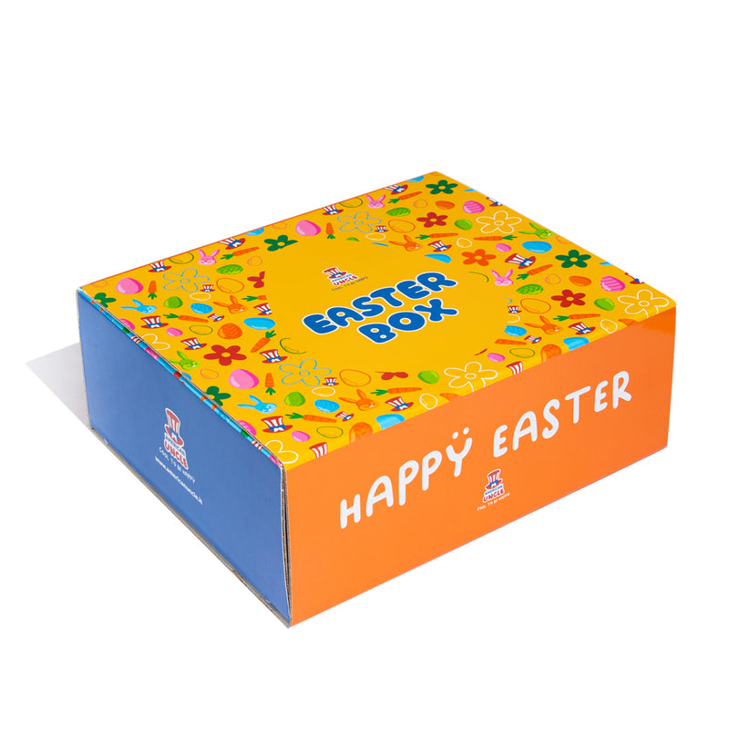 Easter box + American Uncle Egg Arachidato, Cookies’n’Cream et Caramel Salé