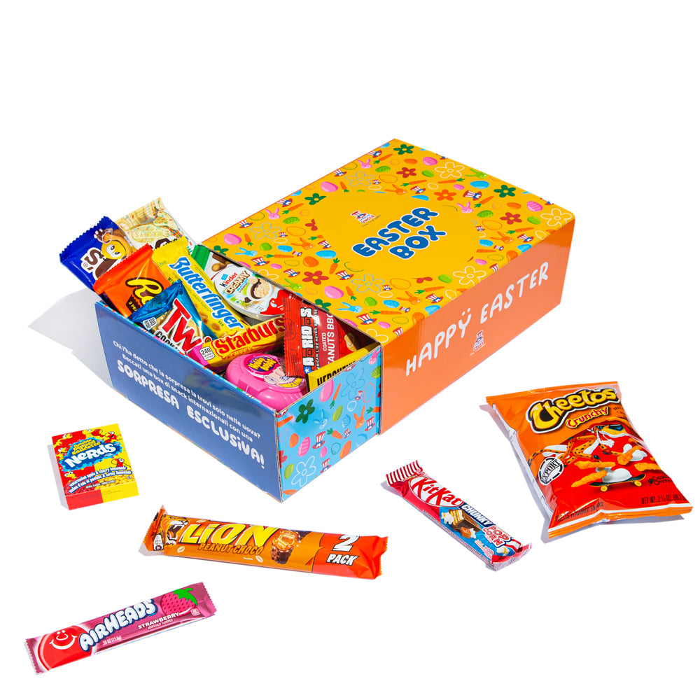 Easter box, boîte de 15 produits sucrés et salés 