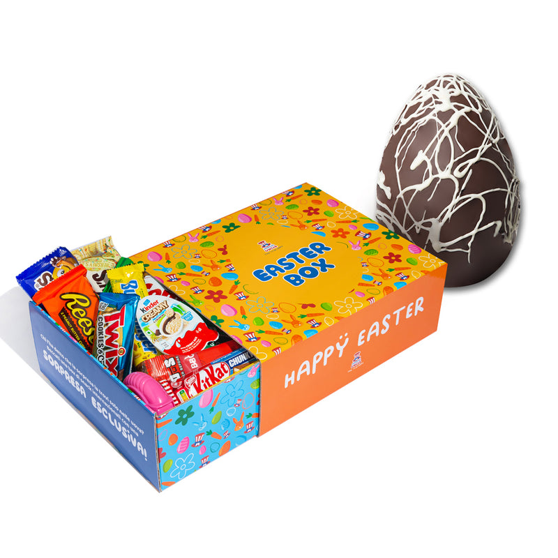 Easter box + American Uncle Egg Cookies’n’Cream, boîte de Pâques et œufs au goût Cookies’n’Cream