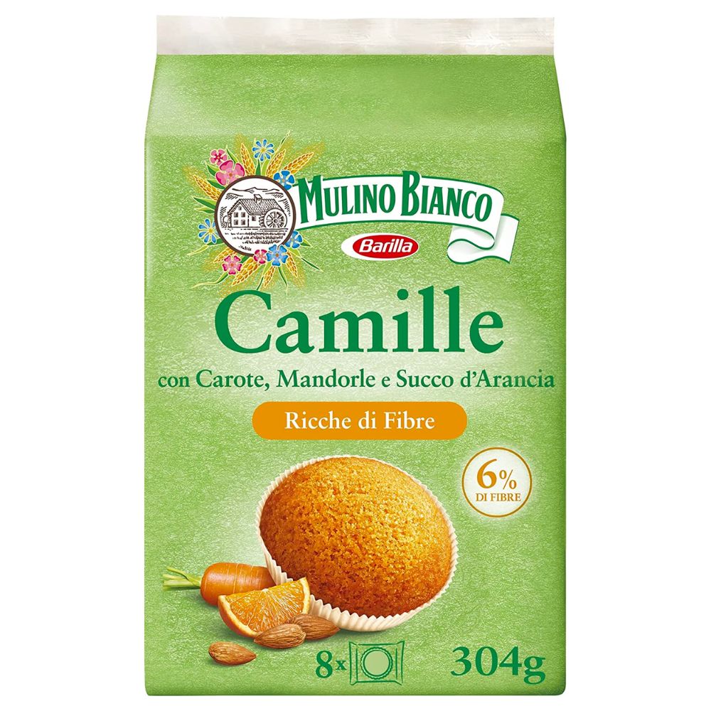 Camille Mulino Bianco, goûters aux carottes de 304g 