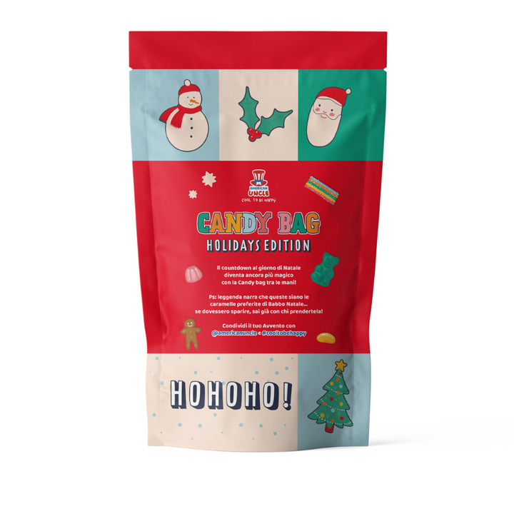 Candy mix Édition des Fêtes, sachet de bonbons gélifiés de 300g 