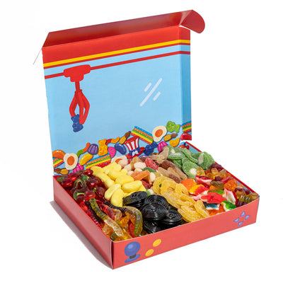 Candy box community selection, boîte de bonbons gommeux de 1 kg, 10 saveurs