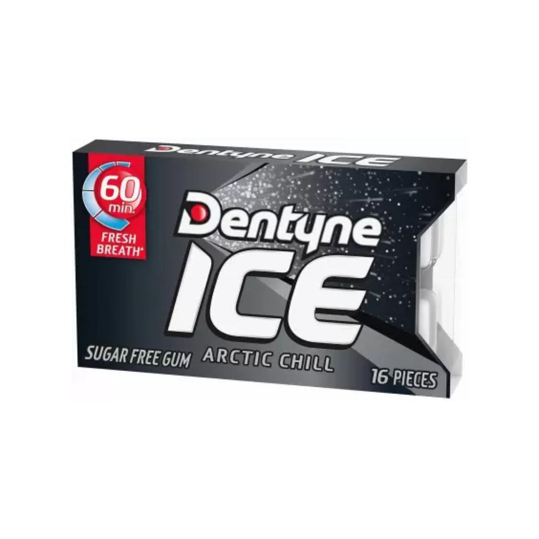 Dentyne Ice Arctic Chill, gommes à la menthe de 48g 