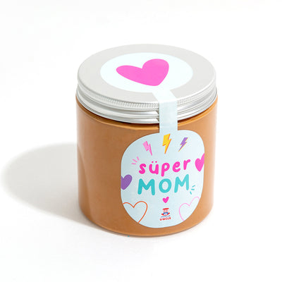 Mom Gift Box, boîte cadeau pour maman avec cookies multigoût, crème au caramel salé et tasse Momderful