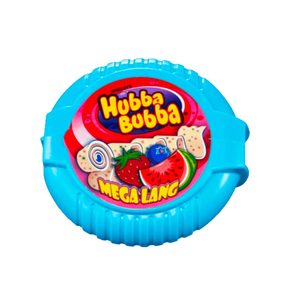 Hubba Bubba Tape Triple Mix chewinggum aux fruits de 56g American