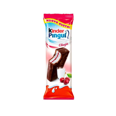 Confezione di Kinder Pingui Ciliegia da 30g