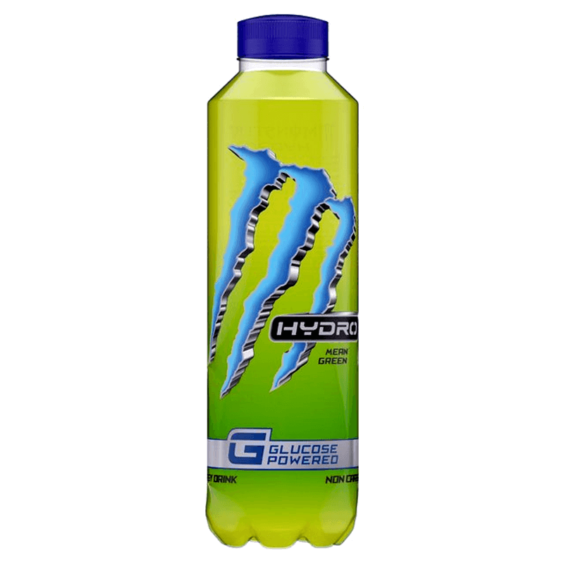 Monster Hydro Mean Green, energy drink alla frutta da 750 ml (1954217295969)