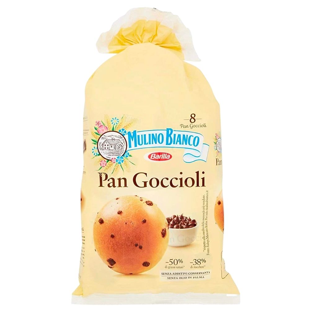 Pan Goccioli Mulino Bianco, goûters avec des pépites de chocolat de 336g 