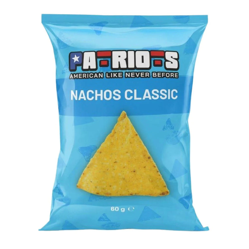 Patriots Nachos Classic en cadeau, nachos classiques de 60g