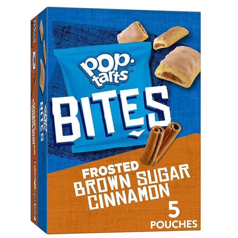 Pop-tarts Bites Frosted Brown Sugar Cinnamon, biscotti ripieni alla cannella da 200g (4722087821409)