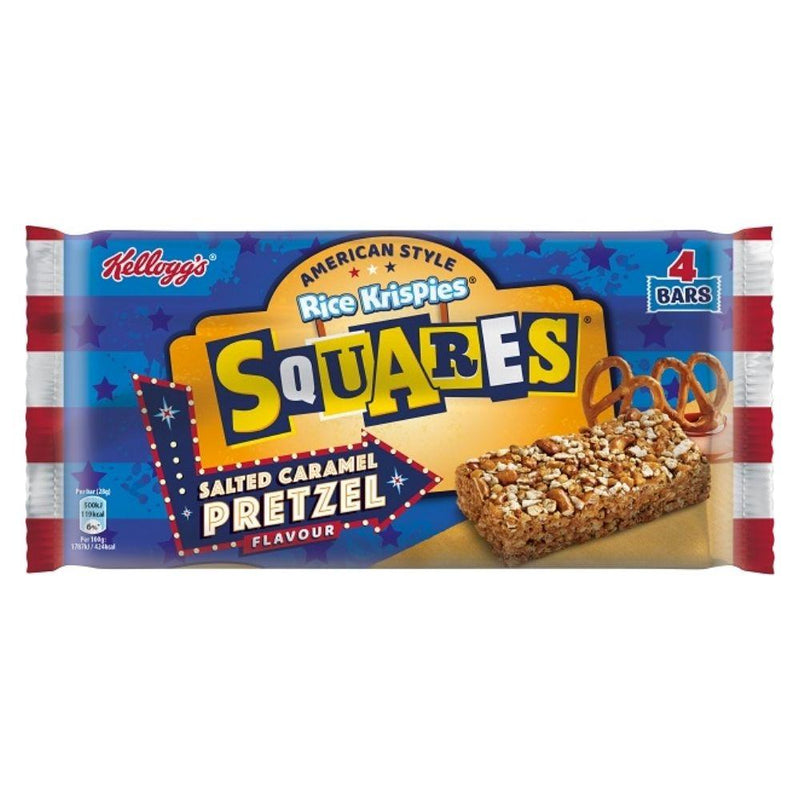 Kelloggs Rice Krispie Square Caramel Pretzel,