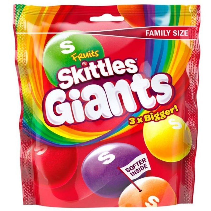 Skittles Fruit Giant Bag, caramelle giganti alla frutta da 170g (4693583069281)