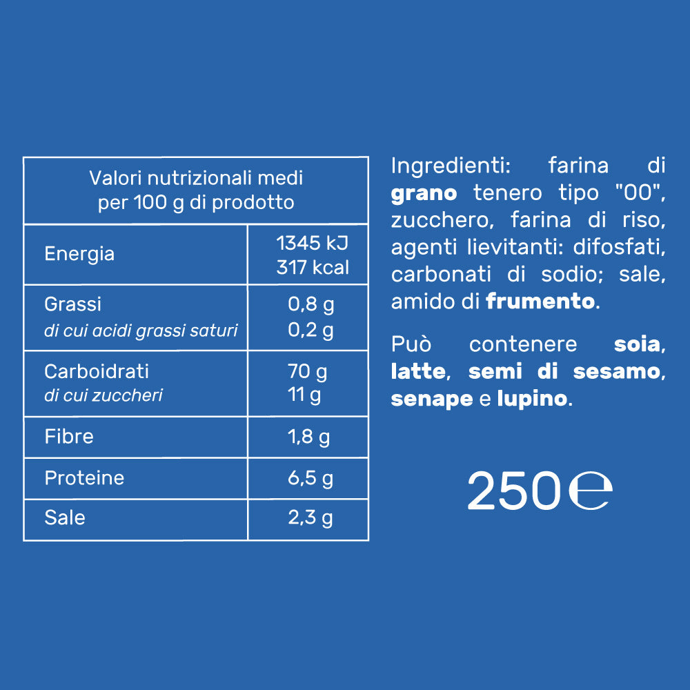 6x American Uncle Préparation pour pancakes, 6 préparations pour 10 pancakes chacune de 250g 