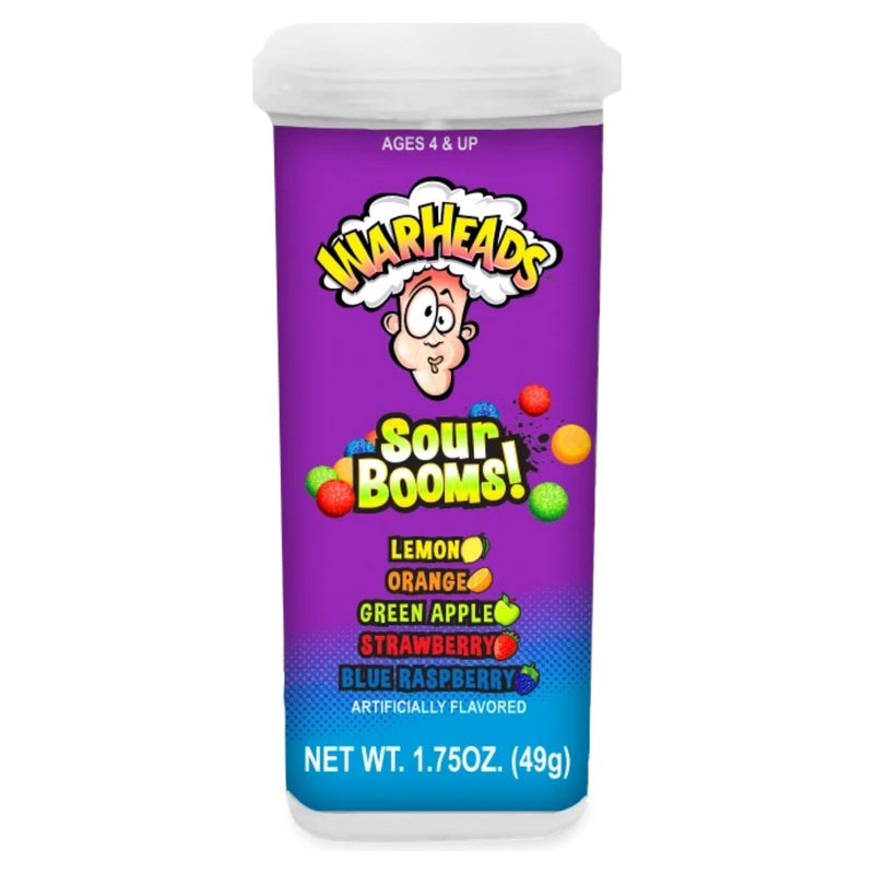 Warheads Sour Booms!, bonbons acidulés aux fruits de 49g